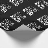 Muziek is mijn deken...het dj is mijn dealer cadeaupapier (Hoek)