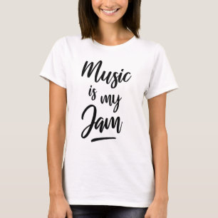 Muziek is mijn jam t-shirt