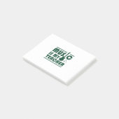 Muziek is mijn leraar post-it® notes (Schuin)