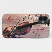 Muziek is mijn leven! Case-Mate iPhone case (Achterkant (horizontaal))