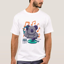 muziek is mijn leven - koala DJ T-shirt