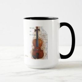 Muziek is mijn leven Mok