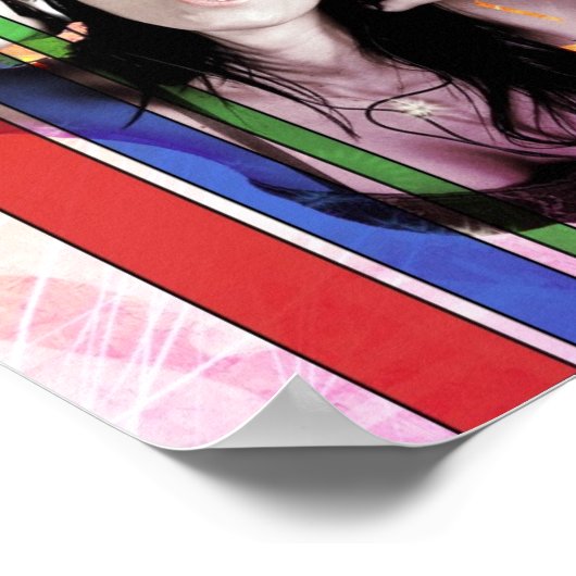 Muziek is mijn leven poster (Hoek)