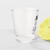 Muziek is mijn leven shot glas (Links)