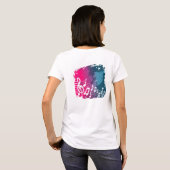 Muziek is mijn leven t-shirt (Achterkant volledig)
