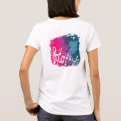 Muziek is mijn leven t-shirt (Achterkant)
