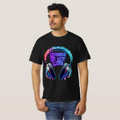 muziek is mijn leven t-shirt (Voorkant volledig)