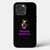 Muziek is mijn passie Case-Mate iPhone case (Achterkant)
