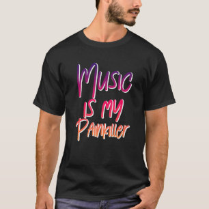 Muziek is mijn pijnstiller t-shirt