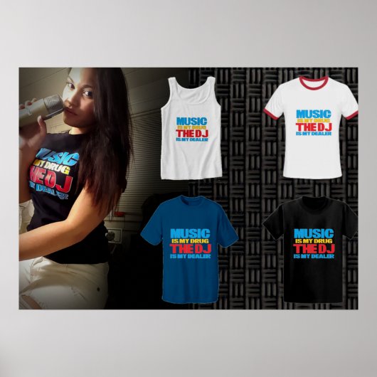 Muziek is mijn Poster (Voorkant)