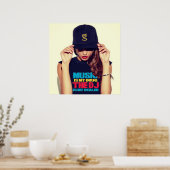 Muziek is mijn Poster Drug (Keuken)