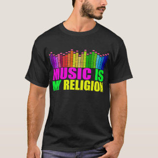 Muziek is mijn Shirt voor religie