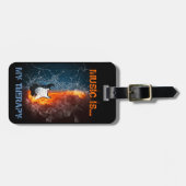 MUZIEK IS MIJN THERAPIE BAGAGELABEL (Voorkant horizontaal)