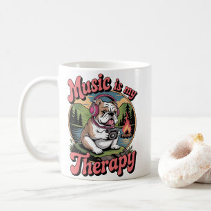 Muziek Is Mijn Therapie Keramische Mok
