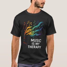Muziek Is Mijn Therapie T-shirt