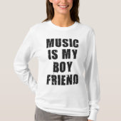 Muziek is mijn vriendje Shirt (Voorkant)