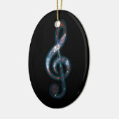 Muziek is universeel keramisch ornament (Links)