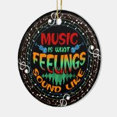 Muziek is wat voelt als keramisch ornament (Links)