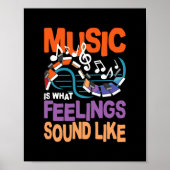 Muziek is wat voelt als poster (Voorkant)