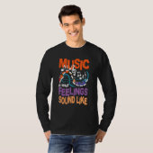 Muziek is wat voelt als t-shirt (Voorkant volledig)