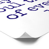 Muziek is weg van de sol - muziekprijsopgave poster (Hoek)