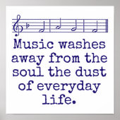 Muziek is weg van de sol - muziekprijsopgave poster (Voorkant)