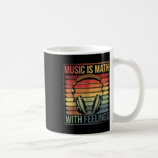 Muziek is Wiskunde met beelden Koffiemok
