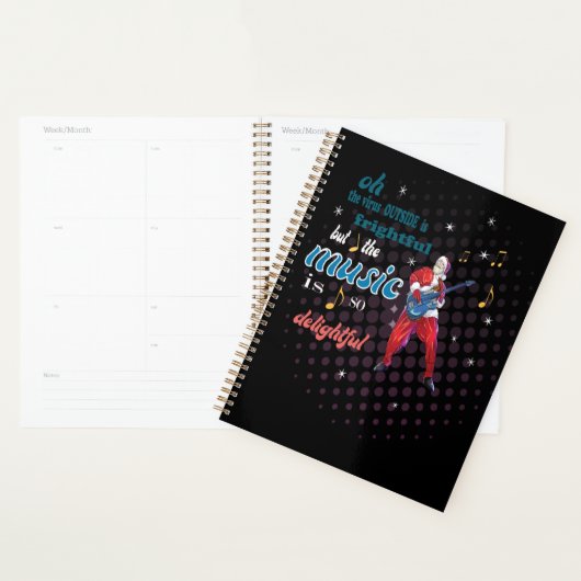 Muziek is zo heerlijk planner (Display)