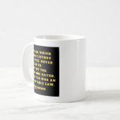 Muziek  James Baldwin Funny Graphic Gifts Koffiemok (Voorkant links)