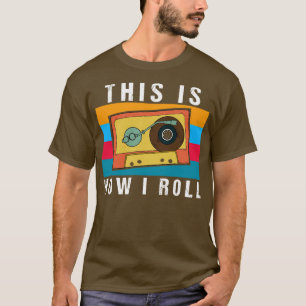 Muziek jaren '80 Retro Cassette T-shirt