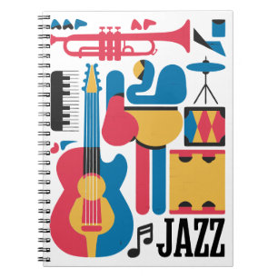 Muziek Jazz Notitieboek