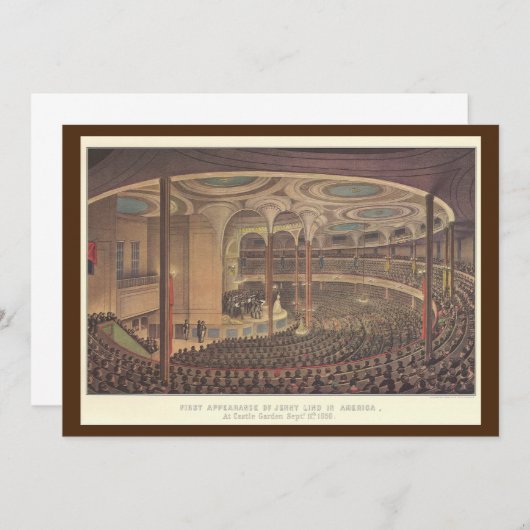  muziek, Jenny Lind, Zweedse opera Singer (Voorkant / Achterkant)