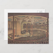  muziek, Jenny Lind, Zweedse opera Singer Briefkaart (Voorkant / Achterkant)