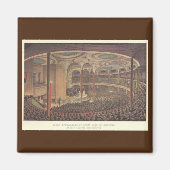  muziek, Jenny Lind, Zweedse opera Singer Magneet (Voorkant)