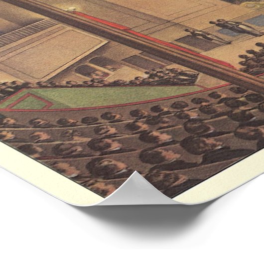  muziek, Jenny Lind, Zweedse opera Singer Poster (Hoek)