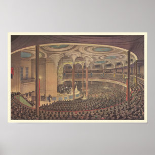  muziek, Jenny Lind, Zweedse opera Singer Poster