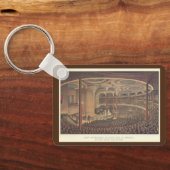  muziek, Jenny Lind, Zweedse opera Singer Sleutelhanger (Achterkant)