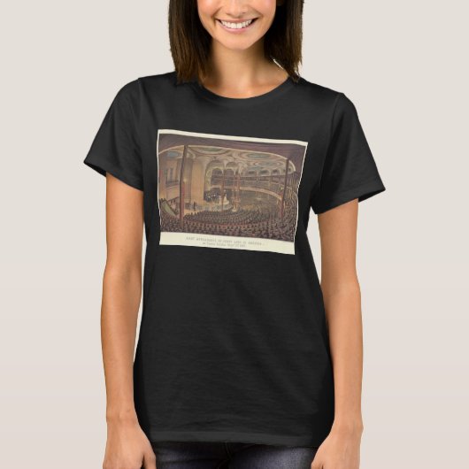  muziek, Jenny Lind, Zweedse opera Singer T-shirt (Voorkant)