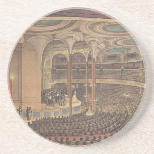 muziek, Jenny Lind, Zweedse opera Singer Zandsteen Onderzetter