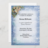  muziek kaart (Voorkant / Achterkant)