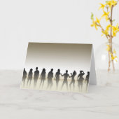 MUZIEK KAART (Gele Bloem)