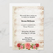  muziek kaart (Voorkant / Achterkant)