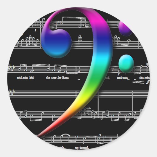 Muziek Kaarten en Stickers (Voorkant)