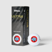 Muziek kalmeert de Geest Golfballen (Verpakking)