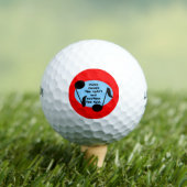 Muziek kalmeert de Geest Golfballen (Insitu Shirt)