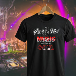 Muziek kalmeert de ziel T-shirt