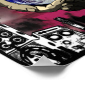 Muziek kan de wereld redden poster (Hoek)