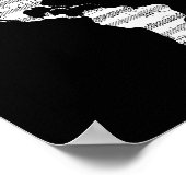 muziek kan de wereld veranderen poster (Hoek)