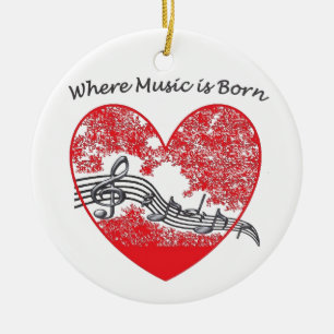 Muziek Keramisch Ornament
