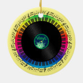 Muziek Keramisch Ornament (Achterkant)